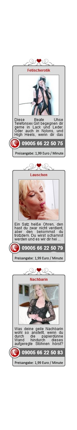 Sexanzeigen für Telefonsex mit Cam